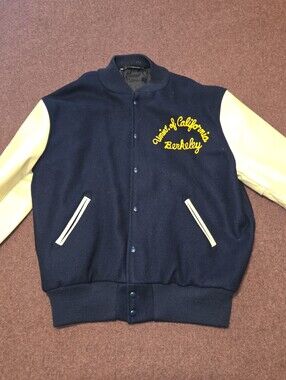 1950's University Of California Berkeley Cal Bears Varsity Jacket Size 48 Large